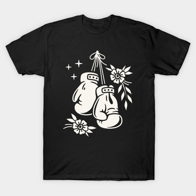 Boxing Gloves T-Shirt by Inkshit13